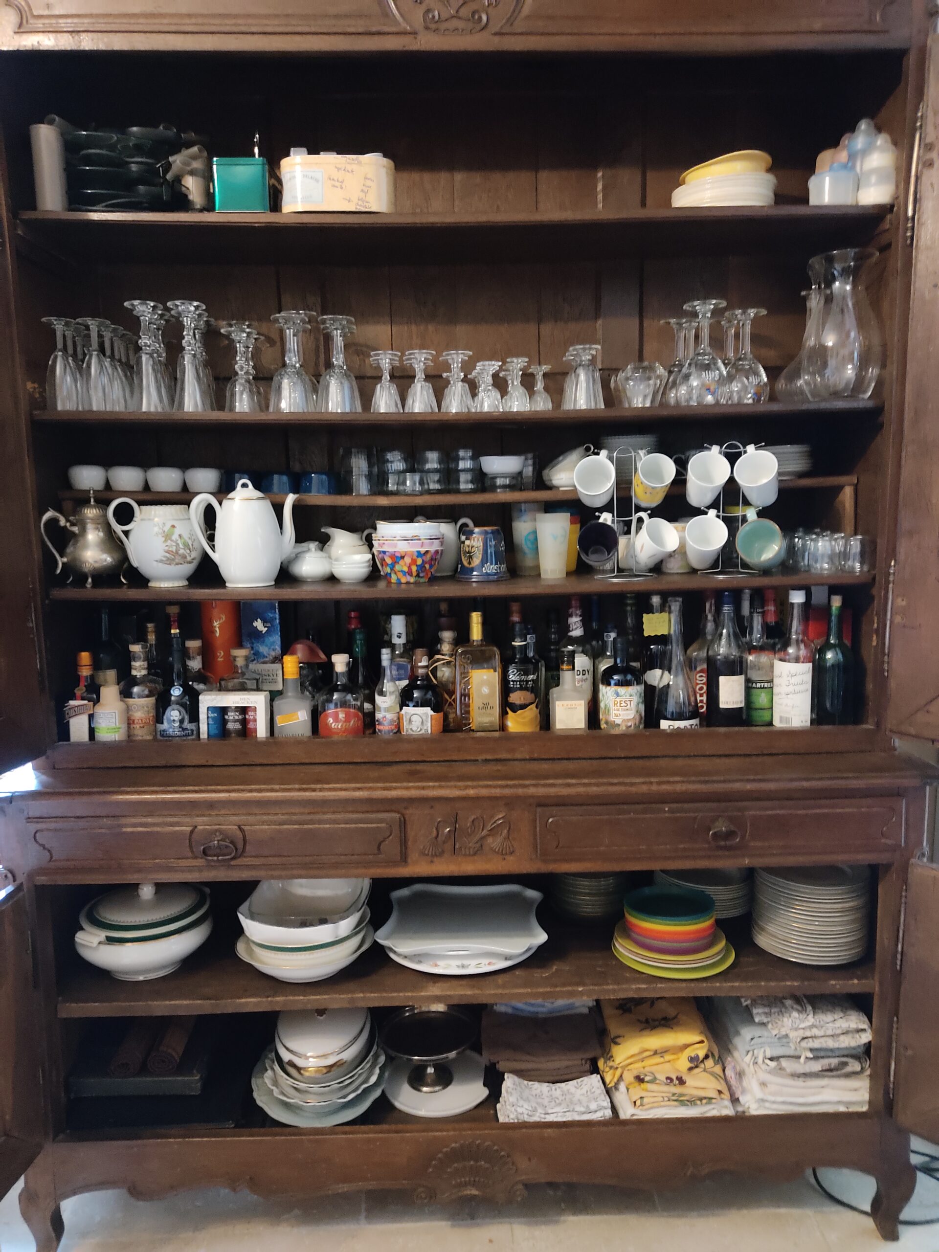 Après – espace transformé et organisé